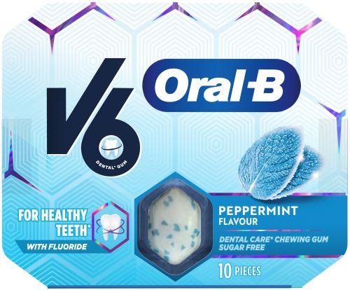 V6 ORAL-B Peppermint 3x10 stk*