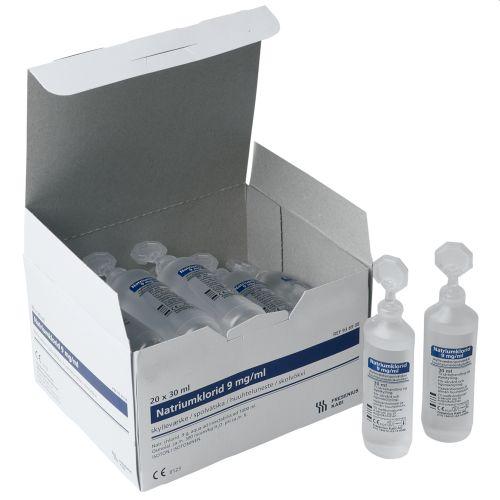 Natriumklorid Isotonisk 0.9% steril 20x30ml