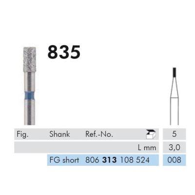 Diamantbor 5 stk RA F862.016 fin/rød ring*
