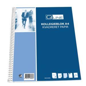 Kollegieblok Kvadreret A4*