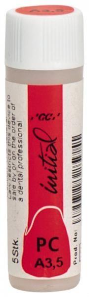 Initial PC Pellets Dentin 5x2 gram A3.5*