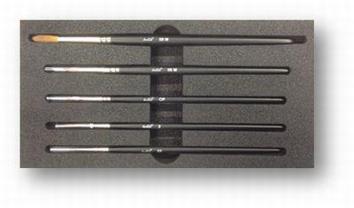 Initial penselsæt 5 stk*