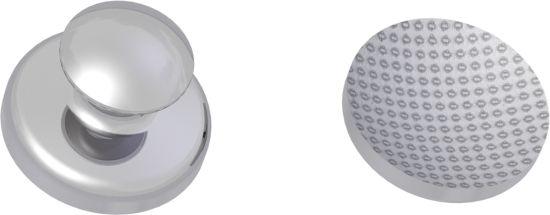 Lingual knap flad base rund Ø3,00mm 10 stk