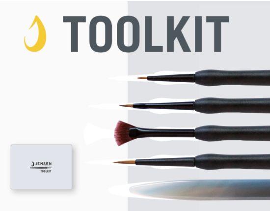 The Jensen Toolkit/penselsæt