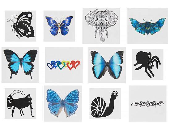 Store Lux tatoos assorterede designs 100 stk