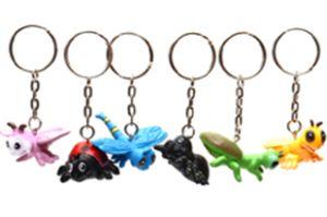 Nøgleringe med søde insekter 24 stk