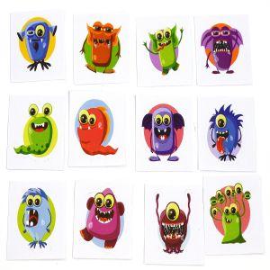 Monster klistermærker 100 stk