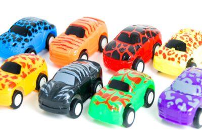 Safari-biler med pullback assorterede 48 stk