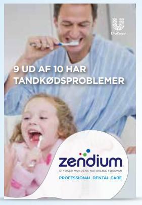 Brochure: 9 ud af 10 har tandkødsproblemer 50stk*