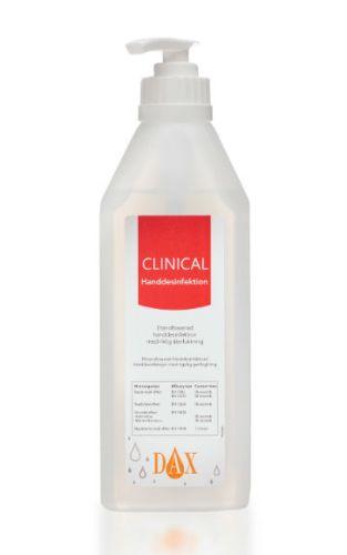 DAX Clinical Hånddesinfektion 75% 600 ml m/pumpe
