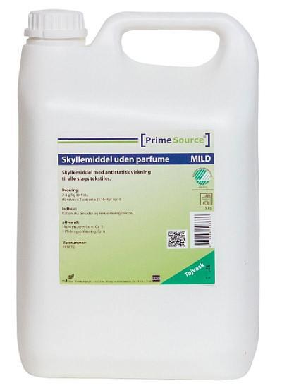 Mild skyllemiddel uden parfume og farve 5 liter*