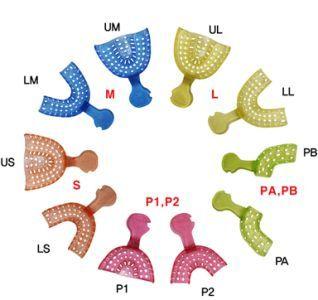 DentiAnn plast aftryksske 48 stk front UK pink*