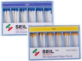 Paperpoints 200 stk farvekodet grå ISO 45/.02