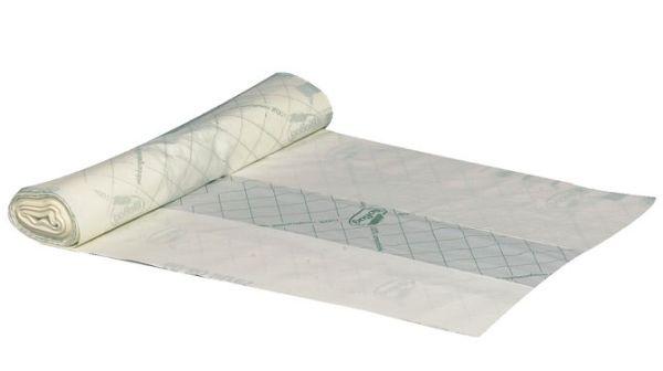 Biosæk 80 l grøn Mater-bi 82x105 cm rulle 20 stk