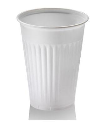 Drikkebæger bionedbrydelig CPLA hvid 18 cl 100 stk