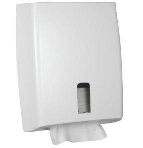 Dispenser Classic til midi håndklæderulle hvid plast