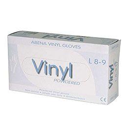Vinylhandske letpudret 10x100 stk large