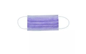 Mundbind elastik Type IIR 3-lags 50 stk Lilla