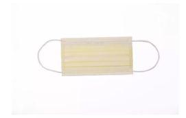 Mundbind elastik Type IIR 3-lags 50 stk Gul