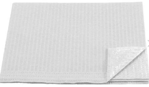 Coated patientserviet 33x44 cm 500 stk Hvid*