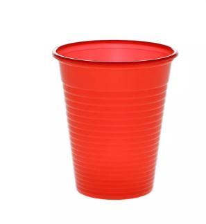 Drikkebægre 180 ml 3000 stk Rød*