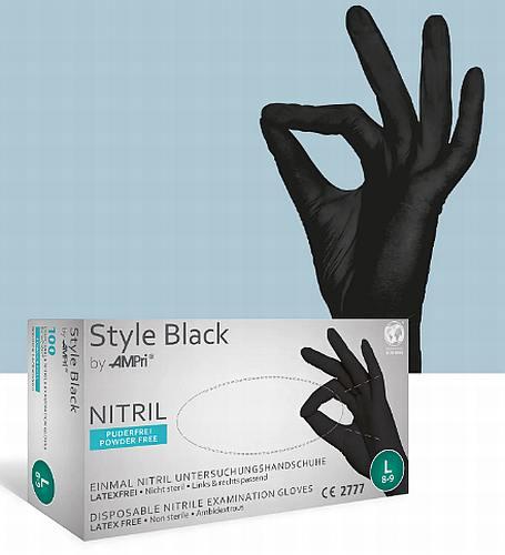 Nitrilhandske Style sort 10x100stk xx-large*