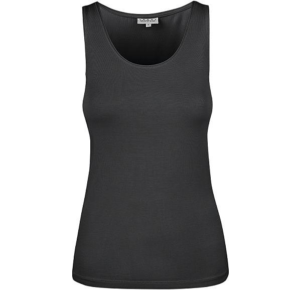 Blød dame Tank Top Sort XS*