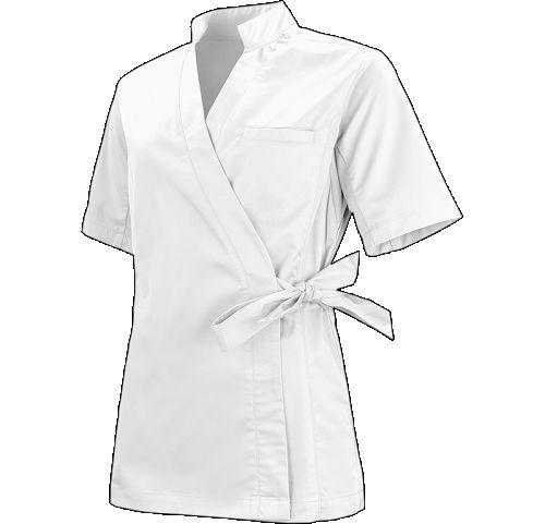 Livia Slå-om bluse hvid 3XL*