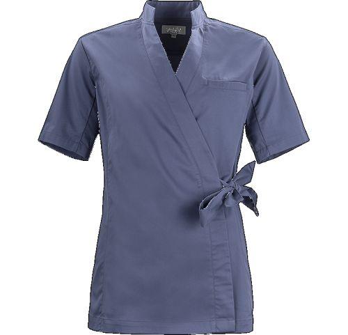 Livia Slå-om bluse kroneblå XXS*