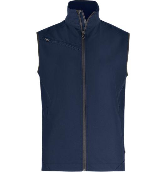 Herre Softshell vest mørkeblå str 5XL*