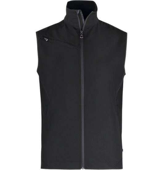 Herre Softshell vest sort str M*