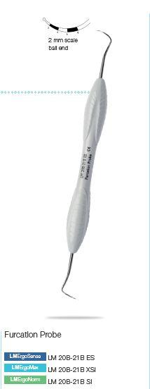 Pochemåler 20B-21B XSI furkation grå*