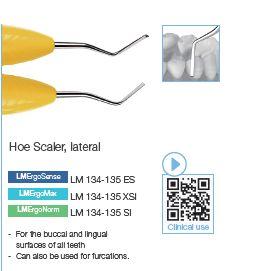 Hoe Scaler 134-135 XSI lateral gul*