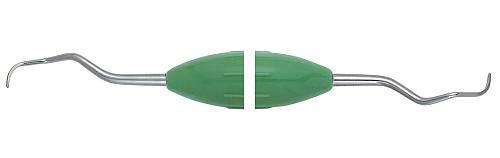 Curette 283-284 XSI Langer 3/4 grøn*