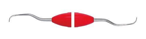 Curette 281-282M XSI Mini Langer 1/2 rød*