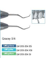 Curette 203-204 XSI Gracey 3/4 sort*