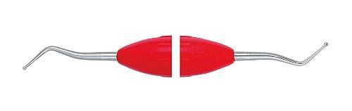 Ekscavator 61-62 SI rund 1.0 mm Rød*