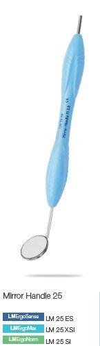Spejlskaft 25ES lyseblå*