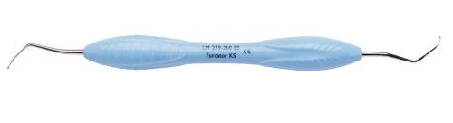 Furkatur curette 259-260ES KS blå*