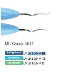 Curette 213-214M ES Mini Gracey 13-14 lyseblå