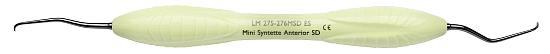Dual Gracey curette 275-276 ES Mini Syntette Ant. SD Lime*