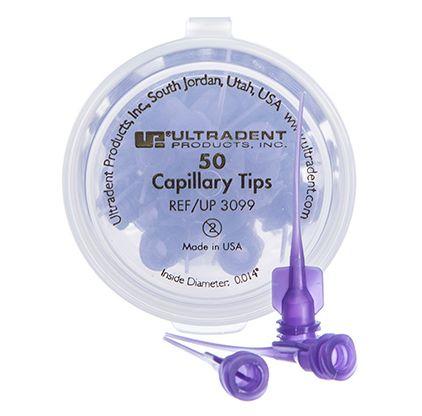 Capillary Tips 50 stk Dia. 0,36 mm lilla