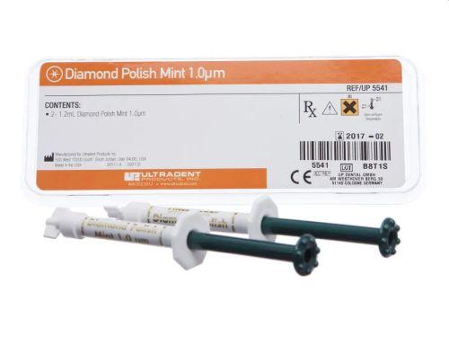 Diamant polerpasta Mint 2x1.2 ml sprøjte 1 my