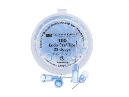 Endo-Eze spids 100 stk 22G blå*