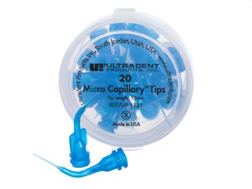 Micro Capillary Tips 20 stk 10 mm blå*