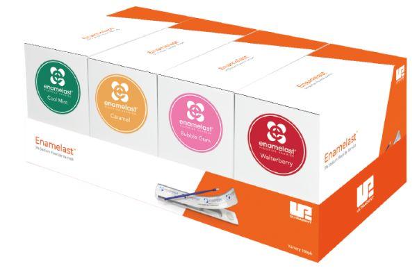 Enamelast Unit Dose 4x50x0.4 ml assorteret med Karamel*