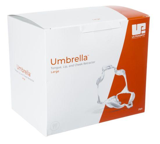 Umbrella mundspærrer/læbeholder Large 20 stk klar*