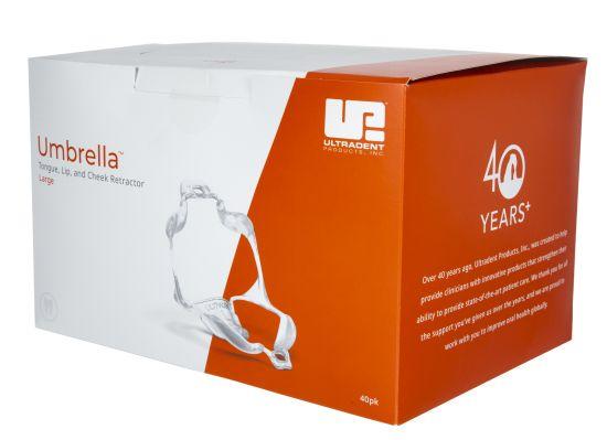 Umbrella mundspærrer/læbeholder Large 40 stk klar*