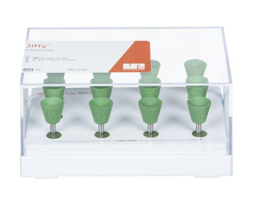 Jiffy Polisher Cups Coarse 12 stk*