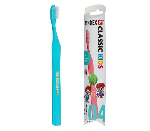 Tandbørste børn 4-7 år blød + mundspejl 10 sæt
